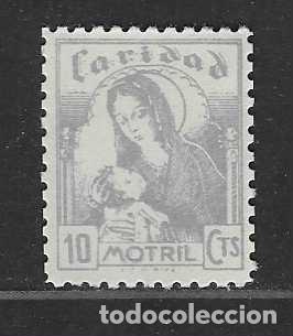Sellos: MOTRIL.- 10 CTS,-- CARIDAD-VER FOTOS