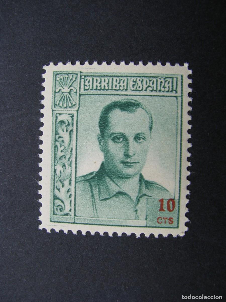 Sellos: SELLO JOSE ANTONIO. FALANGE. 10 CTS.
