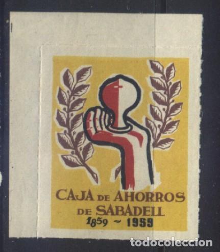 Sellos: S-12155- CAJA DE AHORROS DE SABADELL. 1959.