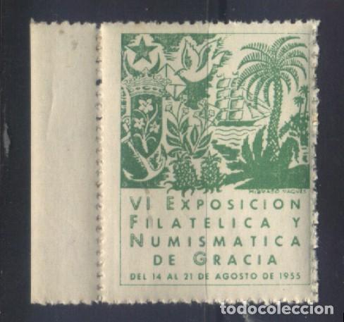 Sellos: S-12160- BARCELONA. VI EXPOSICION FILATELICA DEL PASEO DE GRACIA.