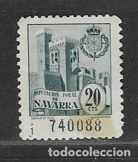 Sellos: NAVARRA- 20 CTS,-DIPUTACION FORAL-VER FOTOS
