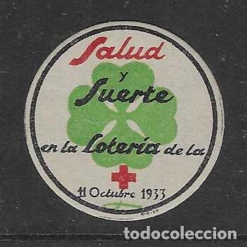 Sellos: VI&Ntilde;ETA- CRUZ ROJA- SALUD Y SUERTE -VER FOTOS