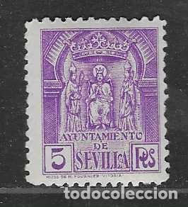 Sellos: SEVILLA- 5 PTA.- SELLO MUNICIPAL-- VER FOTOS