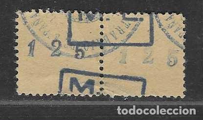 Sellos: ANDALUCIA.- 1,25 PTAS.- PAREJA.-C.N.T. - M.L- MILICIAS LIBERTARIAS-- ALLEPUZ--EDIFIL N&ordm; 6- VER FOTOS