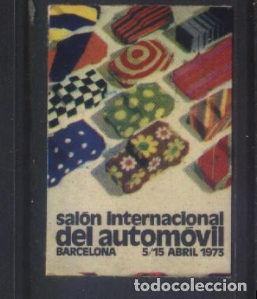 Sellos: S-12173- BARCELONA. SAL&Oacute;N INTERNACIONAL DEL AUTOMOVIL. 1973.