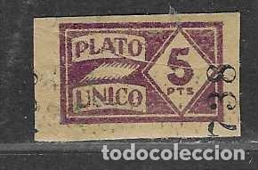Sellos: VI&Ntilde;ETA- 5 PTAS- PLATO UNICO- VER FOTOS