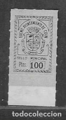 Sellos: COIN- MALAGA- ,100 PTAS., -SELLO MUNICIPAL- VER FOTOS