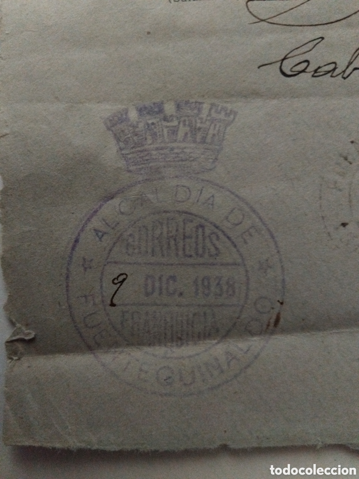 Sellos: Frontal sobre Fuenteguinaldo - Foto 2