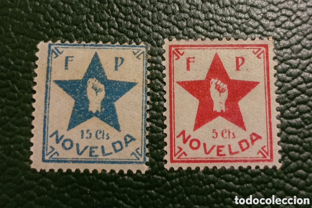 Sellos: Sello local republicano Novelda - Alicante. MNH