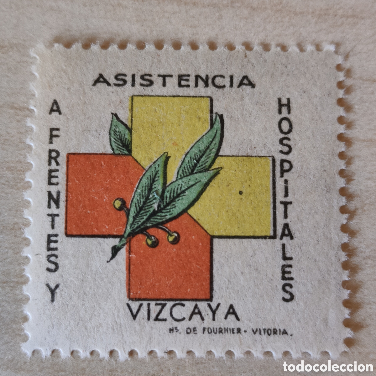 Sellos: a68 EUZKADI Asistencia a Frentes y Hospitales VIZCAYA afinet 27 DESPLAZADO VIZCAYA DERECH