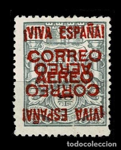 Sellos: 0481 Guerra Civil BURGOS FISCAL Timbre ESPECIAL para FACTURAS Corona MURAL, Edifil n&ordm;15 Valor 15