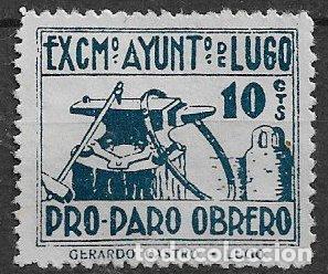 Sellos: Sellos Locales, Guerra Civil, Lugo, FESOFI n&ordm; 18 (*)