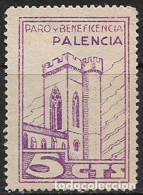Sellos: Sellos Locales, Guerra Civil, Palencia, FESOFI n&ordm; 1 (*) LUJO