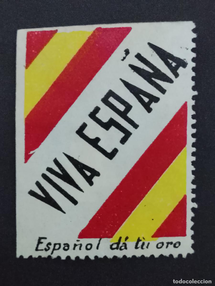 Sellos: Sello Viva Espa&ntilde;a. Espa&ntilde;ol da tu oro