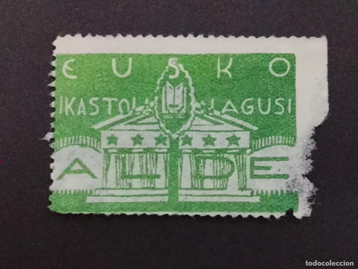 Sellos: Sello Eusko Alde Ikastola Nagusia (verde)