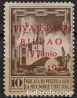 Sellos: Sellos Locales, Guerra Civil, Vizcaya, BILBAO, FESOFI n&ordm; 7 (*)