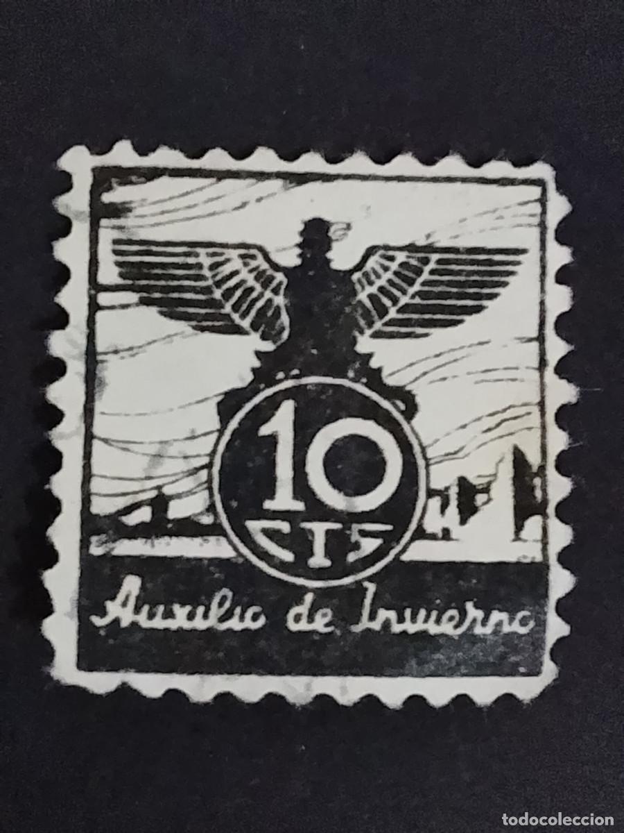 Sellos: Sello Auxilio de Invierno 10 c&eacute;ntimos