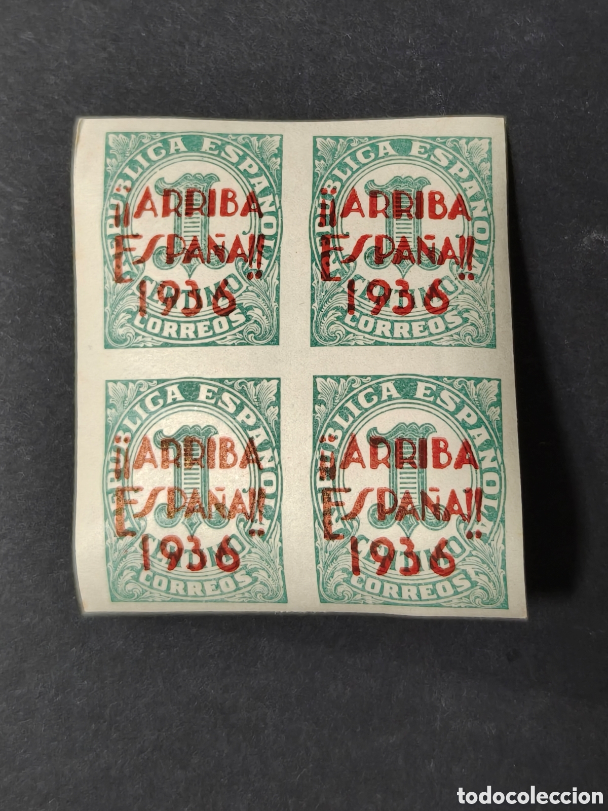 Sellos: Espa&ntilde;a Sellos San Sebastian Guerra Civil Edifil 2 Arriba Espa&ntilde;a 1936 sellos MNH***