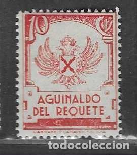 Sellos: VI&Ntilde;ETAS, 10 CTS.-AGUINALDO DEL REQUETE-- VER FOTOS
