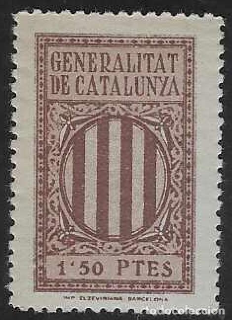 Sellos: GENERALITAT DE CATALUNYA. SELLO FISCAL. 1'50 PTES. MNH **