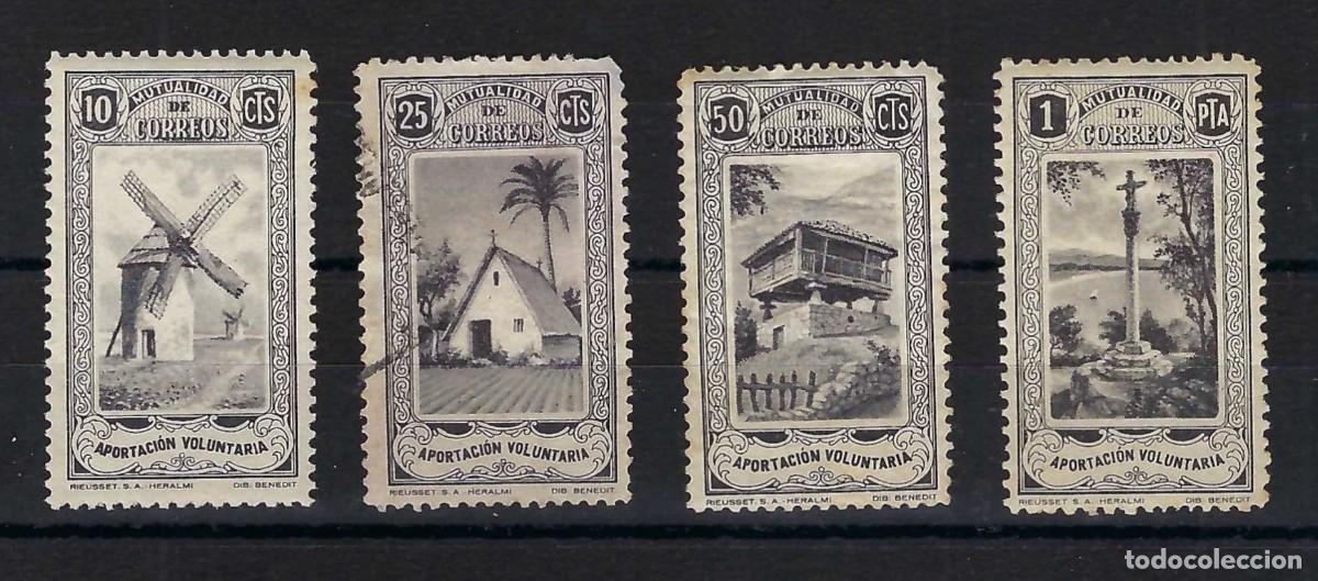 Sellos: BENEFICENCIA MUTUALIDAD POSTAL