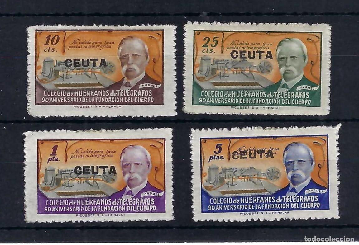 Sellos: BENEFICENCIA. HUERFNANOS DE TELEGRAFOS.