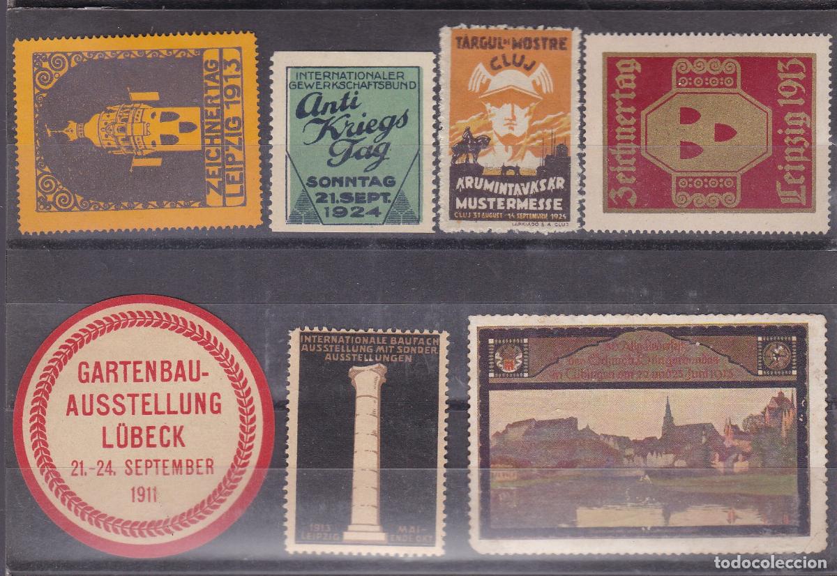 Sellos: FC-101- Lote Vi&ntilde;etas Antiguas 1911/24. Nuevas