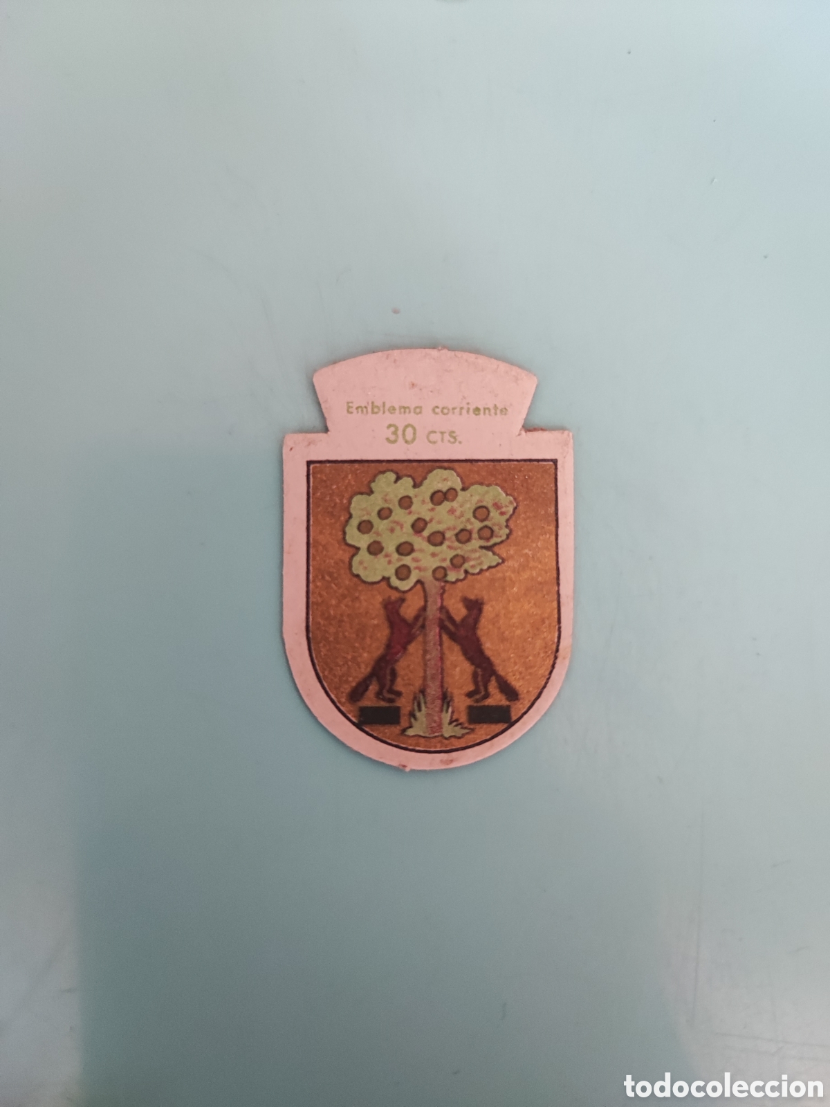 Sellos: Emblema corriente auxilio social serie C n⁰ 15. PIZARRO. Variante en relieve.