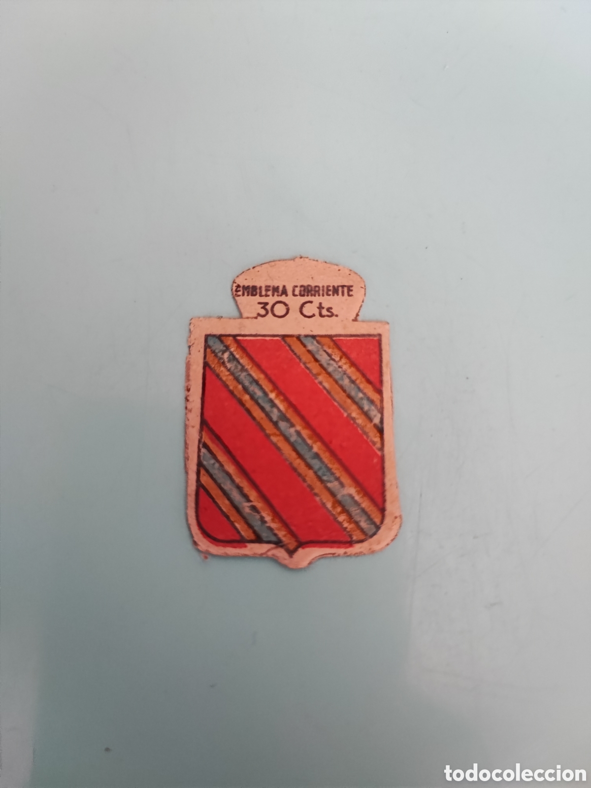 Sellos: Emblema corriente auxilio social serie B n⁰24. RIUSEC.
