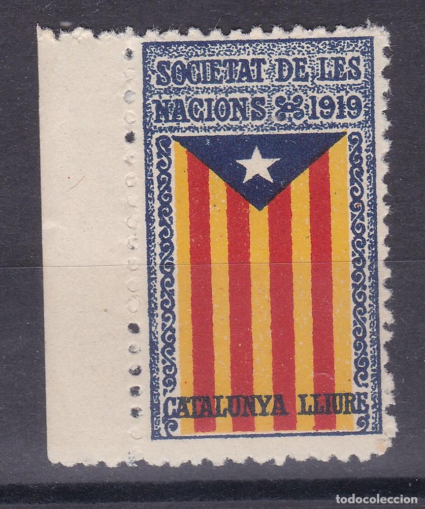 Sellos: AA6-VI&Ntilde;ETA Societat de les Nacions 1919** Sin Fijasellos Perfecta