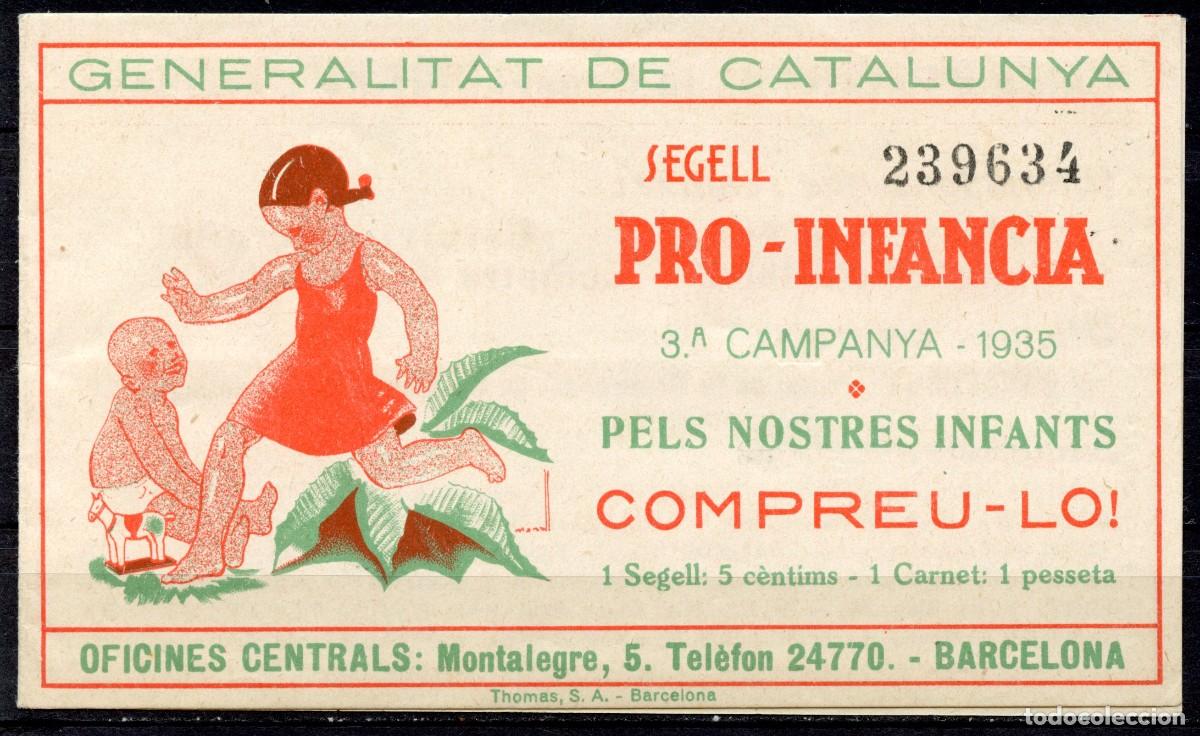 Sellos: SEGELL PRO INFANCIA 19356 EDIFIL - ALLEPUZ N&ordm; 3064 CARNET COMPLETO DE 20 SELLOS