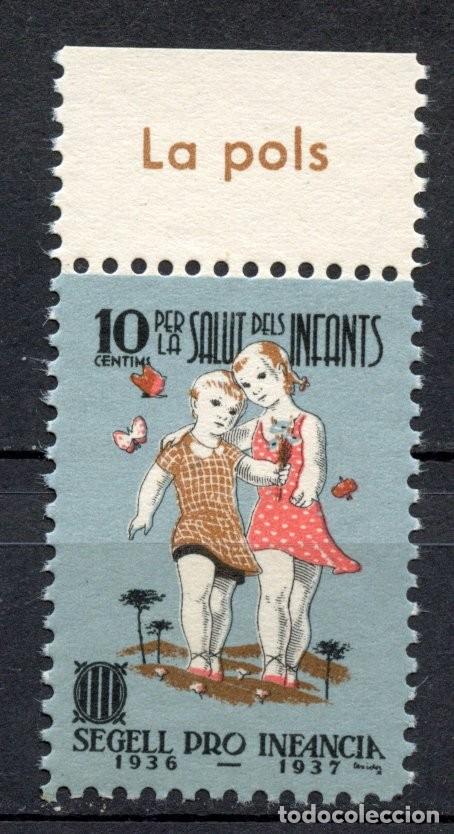 Sellos: SEGELL PRO INFANCIA 1936-1937 EDIFIL - ALLEPUZ N&ordm; 3071