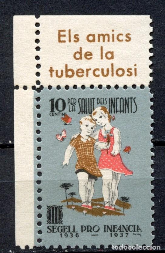 Sellos: SEGELL PRO INFANCIA 1936-1937 EDIFIL - ALLEPUZ N&ordm; 3078