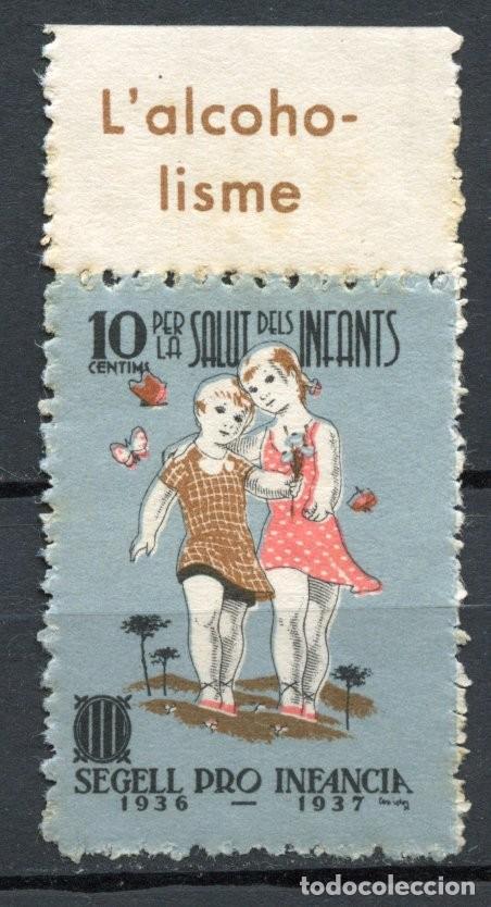 Sellos: SEGELL PRO INFANCIA 1936-1937 EDIFIL - ALLEPUZ N&ordm; 3082