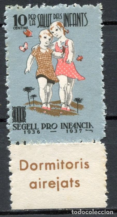 Sellos: SEGELL PRO INFANCIA 1936-1937 EDIFIL - ALLEPUZ N&ordm; 3085