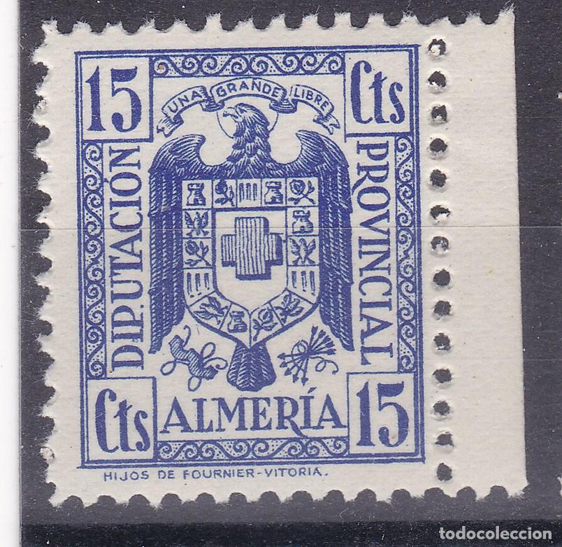 Sellos: AA15-FISCALES LOCALES Diputaci&oacute;n Provincial ALMERIA 15 Cts ** Sin Fijasellos LUJO . Fournier
