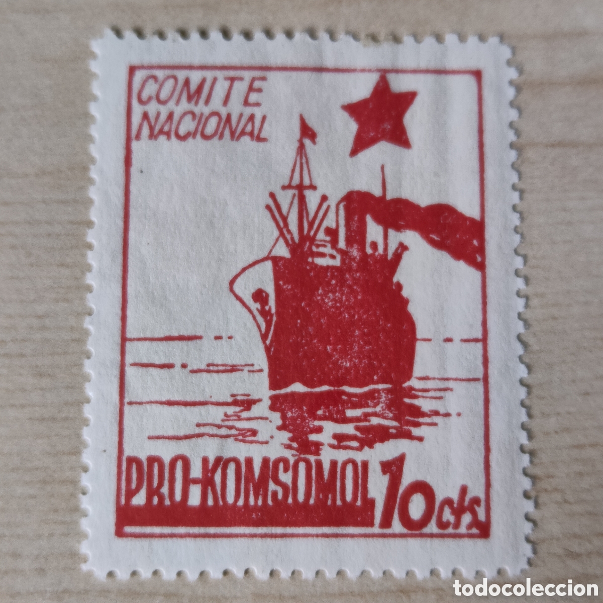 Sellos: a58 Pro Komsomol Comit&egrave; Nacional Allepuz 627ra PCE P.C.E. Ver descripci&oacute;n