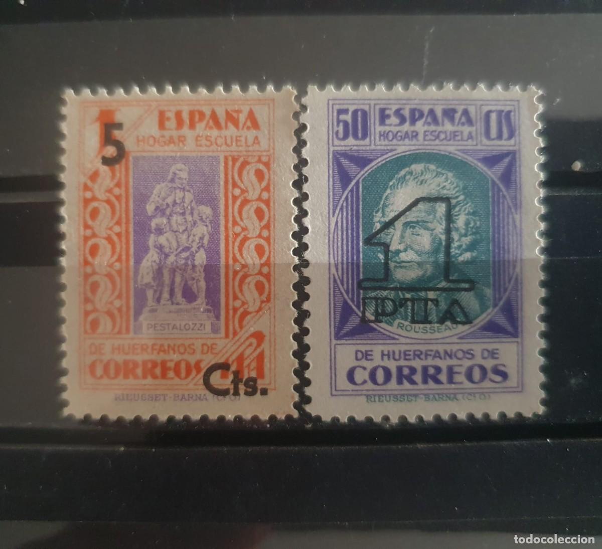 Sellos: BENEFICENCIA EDIFIL 27** + 28 ** ESPA&Ntilde;A 1938