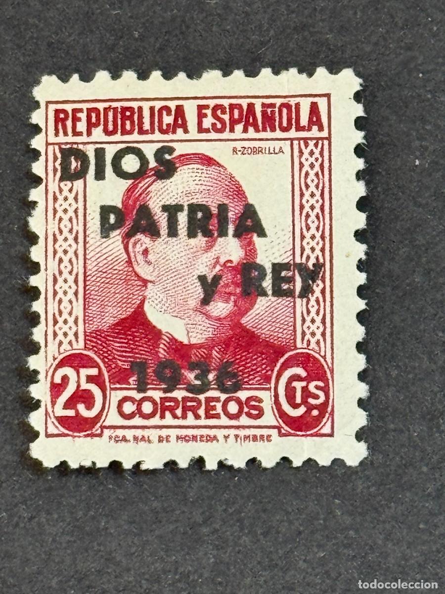 Stamps: Emisiones locales patri&oacute;ticas, San Sebasti&aacute;n, sello republicano, 1937, Edifil 30, nuevo
