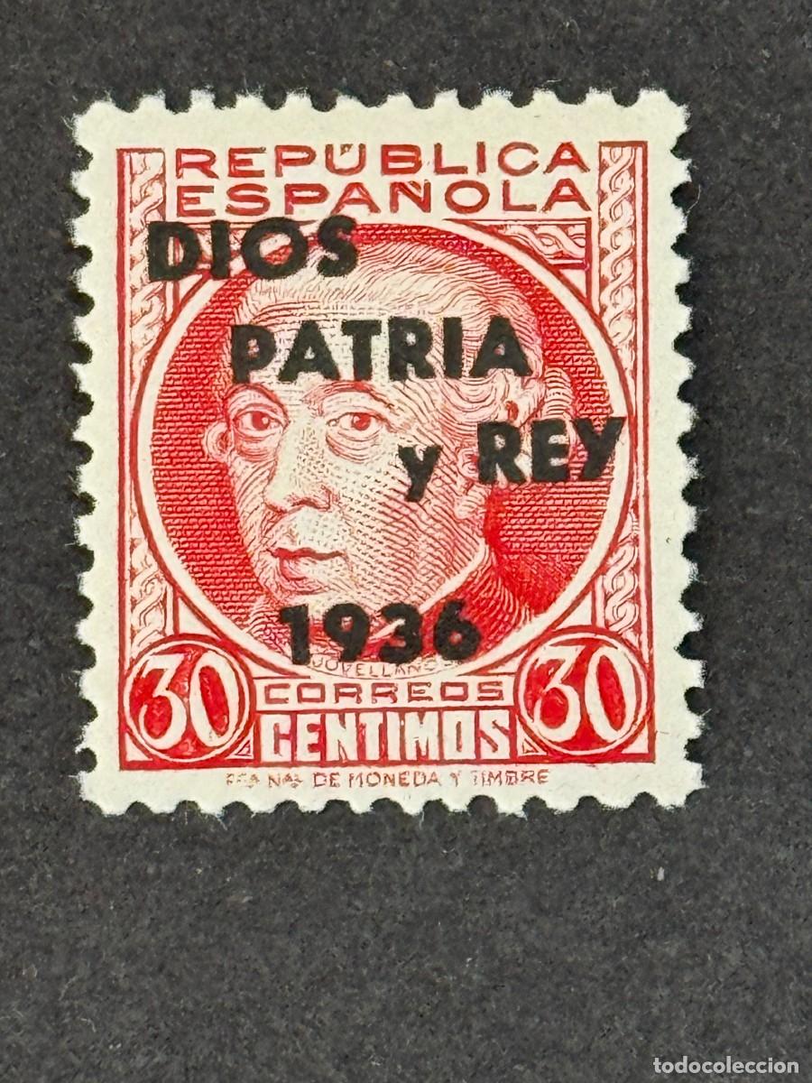 Briefmarken: Emisiones locales patri&oacute;ticas, San Sebasti&aacute;n, sello republicano, 1937, Edifil 31, nuevo