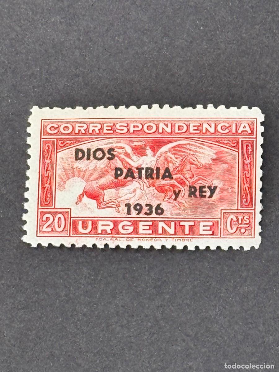 Stamps: Emisiones locales patri&oacute;ticas, San Sebasti&aacute;n, sello republicano, 1937, Edifil 37, nuevo