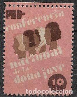 Sellos: Guerra Civil, Alianza Nacional de la Dona Jove, Guillam&oacute;n n&ordm; 2409 (o)