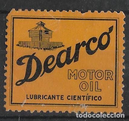 Sellos: Vi&ntilde;eta DEARCO Motor Oil
