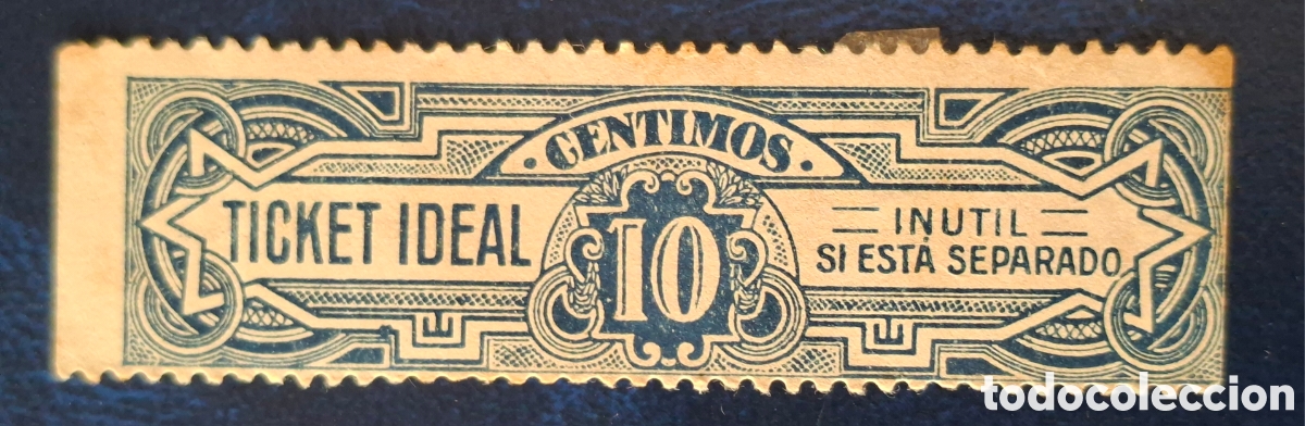 Sellos: Sello Fiscal Ticket ideal 10 centimos