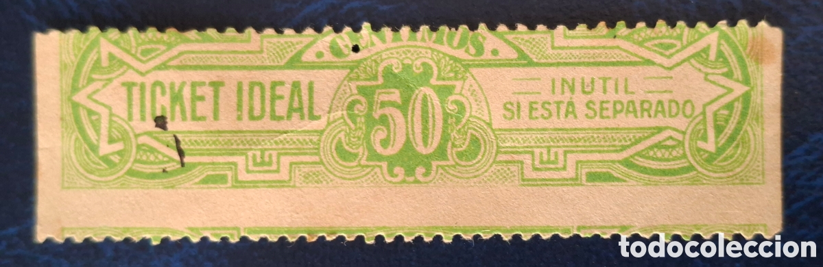 Sellos: Sello Fiscal Tiket ideal 50 centimos