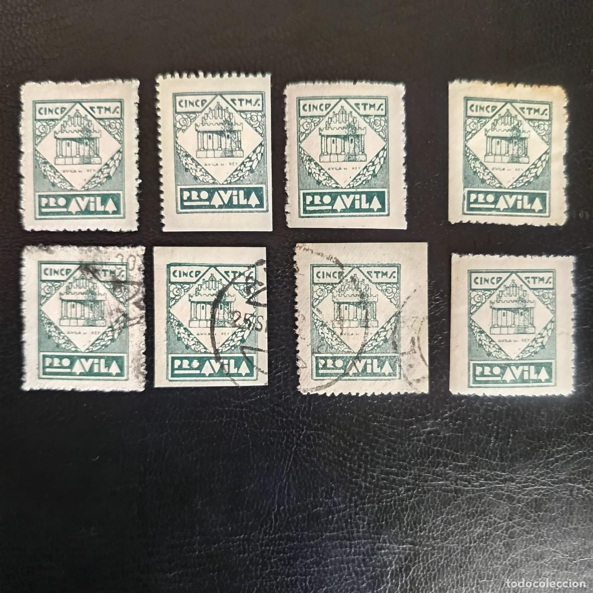 Sellos: Pro Avila, bonito lote - Foto 1