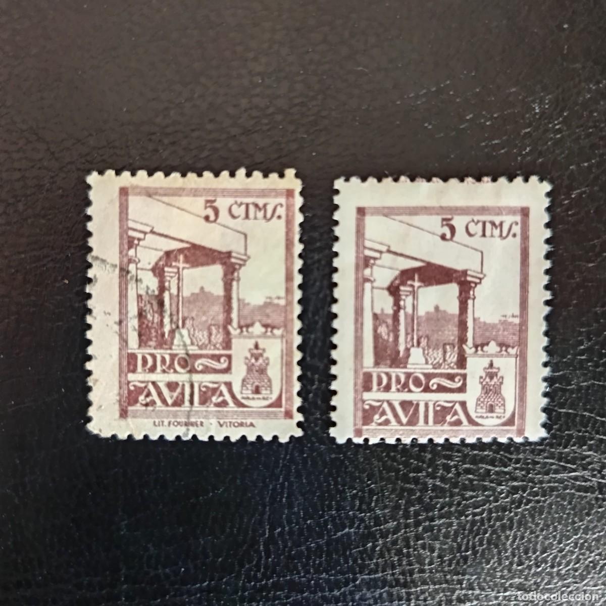 Sellos: Pro Avila, bonito lote
