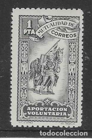 Sellos: VI&Ntilde;ETA-, 1 PTA.-MUTUALIDAD DE CORREOS-VER FOTOS