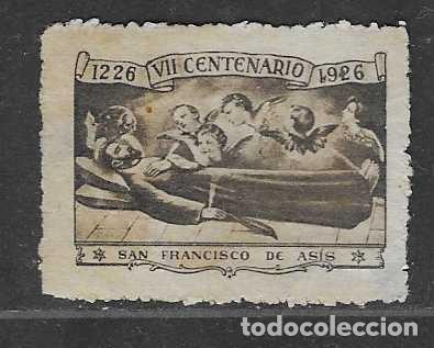 Sellos: VI&Ntilde;ETA-, 5 CTS.- VII CENTENERIO SAN FRANCISCO DE ASIS-VER FOTOS
