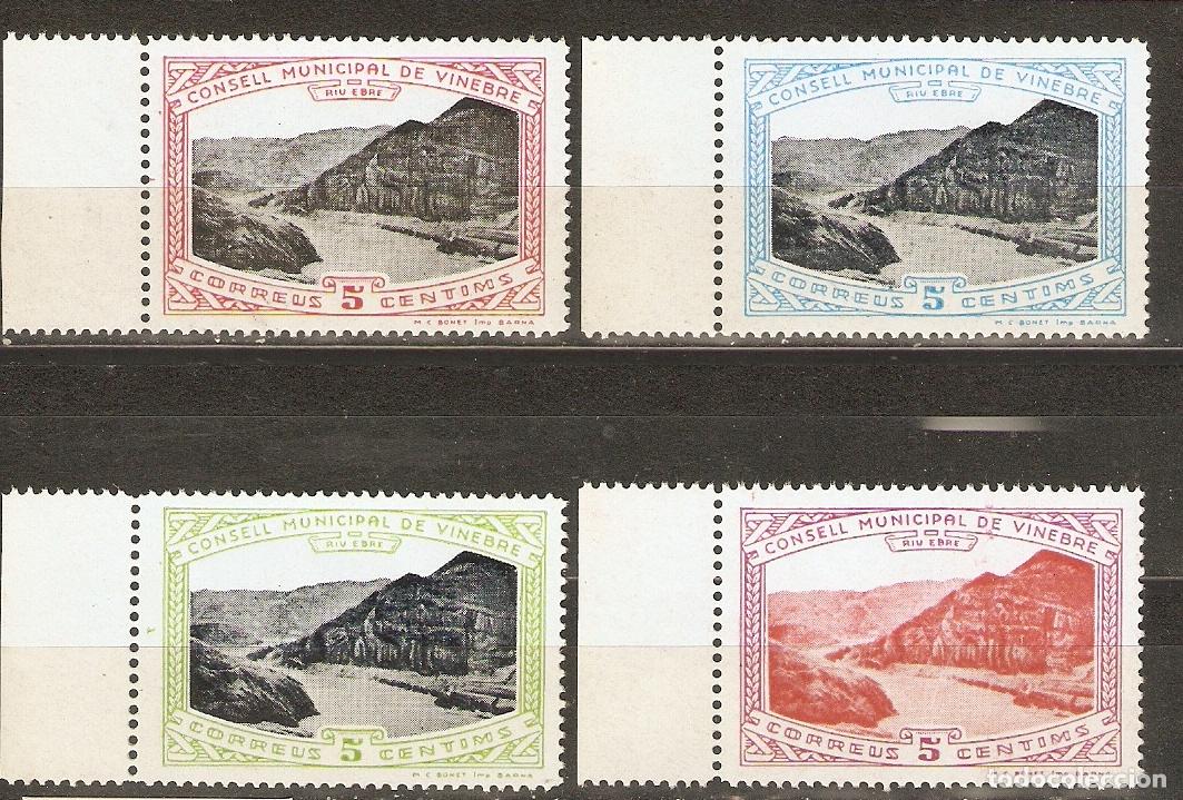 Stamps: PATRIOTICOS VINEBRE SERIE DE 4